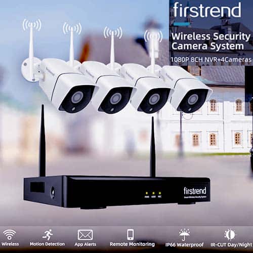 Firstrend Wireless Security Camera System 8ch 1080p Nvr Nightvision