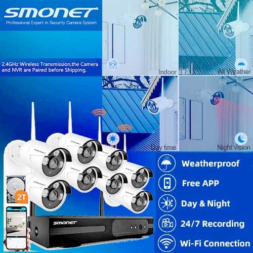 smonet wireless camera installation